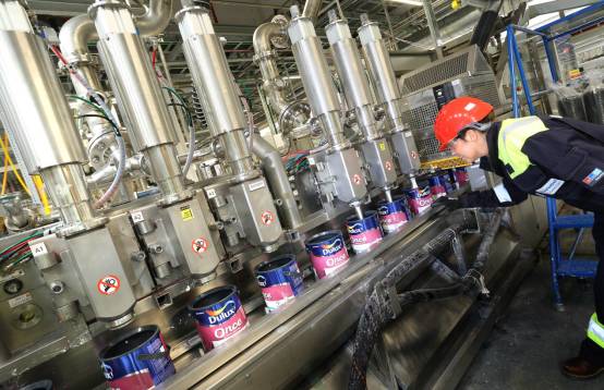 阿克苏诺贝尔全球最先进装饰涂料工厂在英国开业